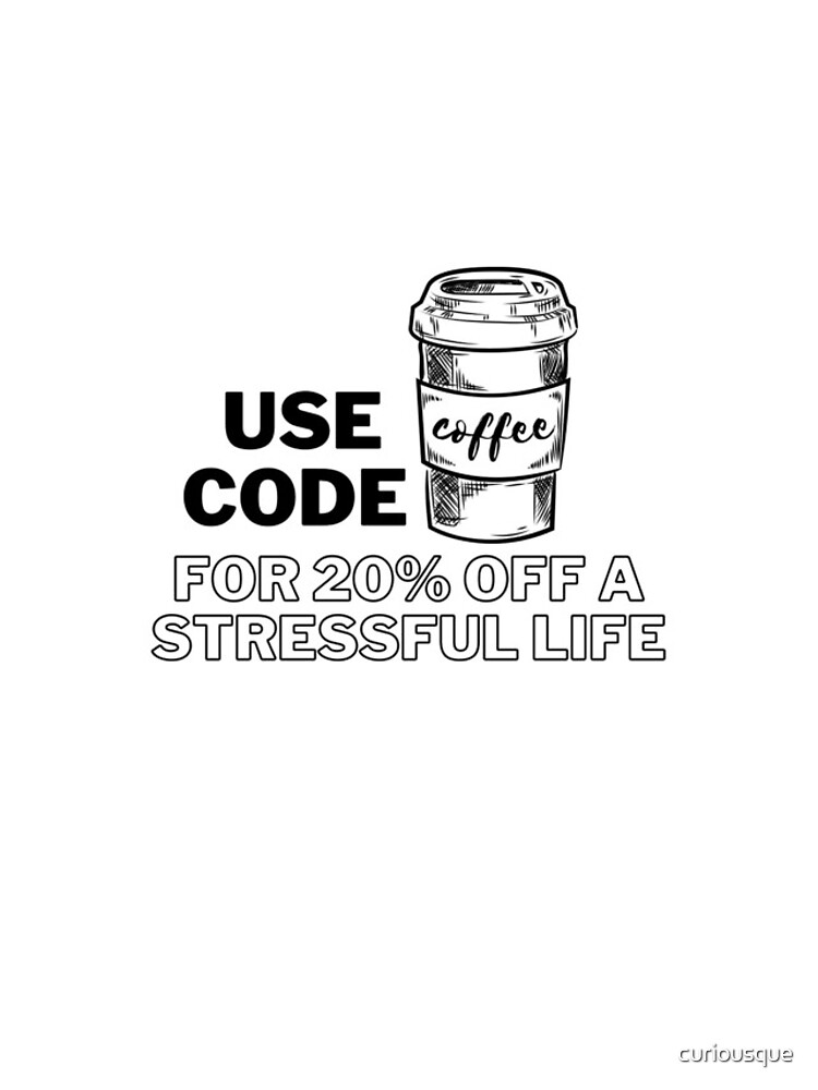 Thumbnail 4 of 4, iPhone Case, Code Coffee designed and sold by curiousque.