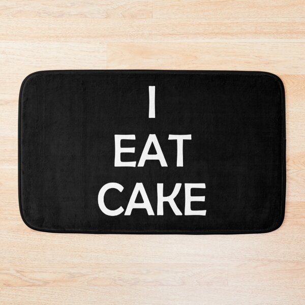 Item preview, I Eat Cake designed and sold by GeekHeadDesigns.