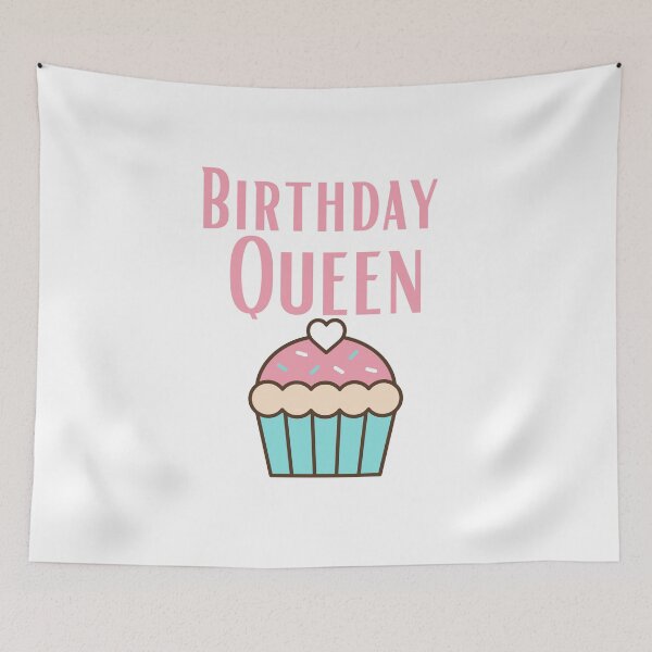 Item preview, BIRTHDAY QUEEN designed and sold by Ashalcheema.