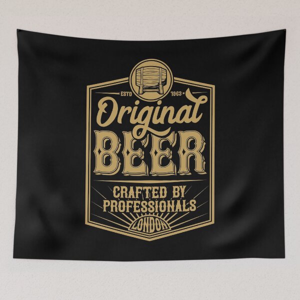 Item preview, Original Beer - Crafted By Professionals designed and sold by Sinfamous.