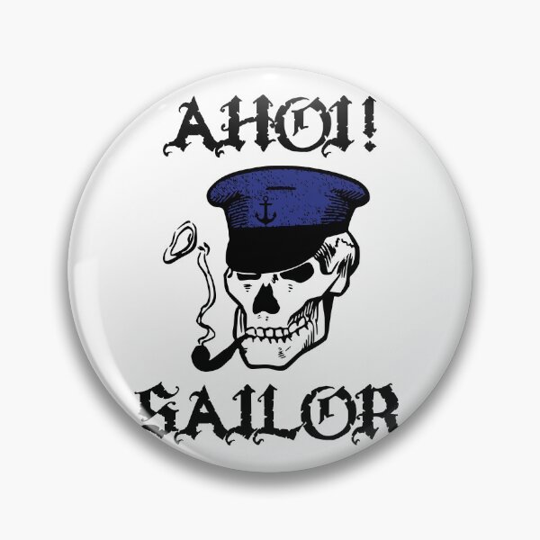 Item preview, Ahoy! Sailor. Captain skull designed and sold by MaesterAemon.