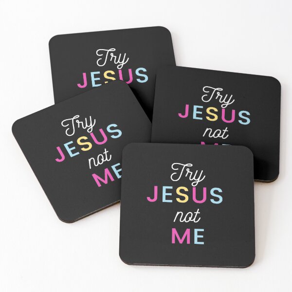 Item preview, Try Jesus Not Me designed and sold by Ogrelink.