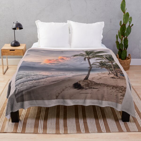 Item preview, Peaceful beach view designed and sold by fatimaadraws.