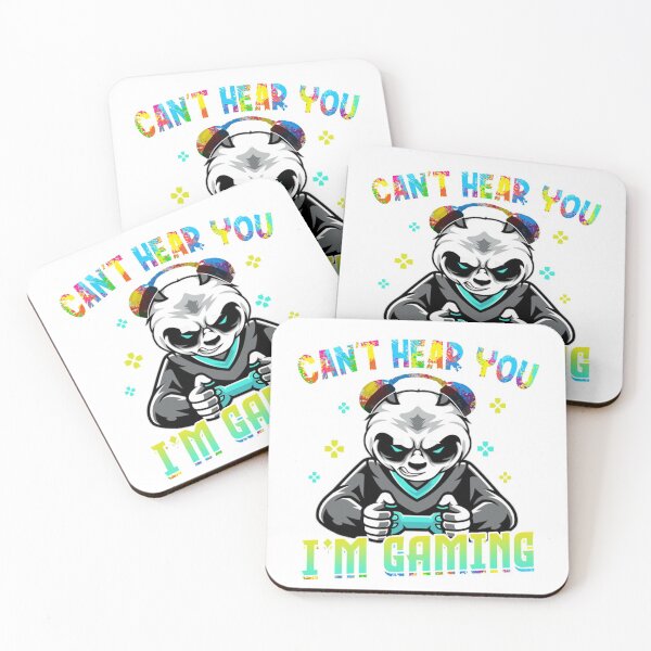 Funny Gamer Coasters Redbubble