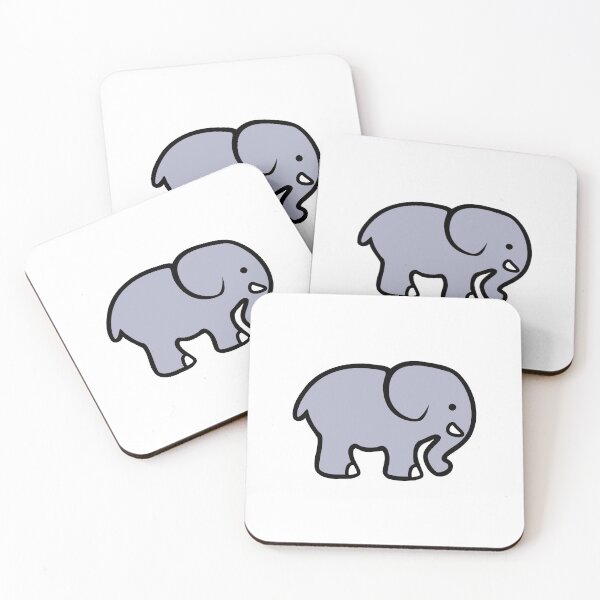 Item preview, Colorful Logan Elephant designed and sold by VibeCraze Designs.
