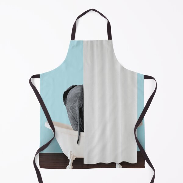 Item preview, Elephent hiding in bath tub designed and sold by ESCAPZ.