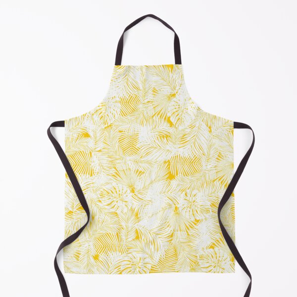Item preview, yellow tropical leaf pattern designed and sold by OMdesigns93.