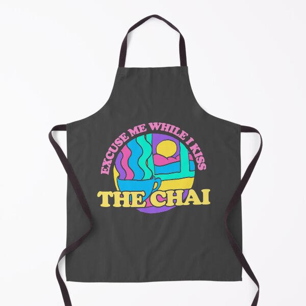 Item preview, Excuse Me While I Kiss The Chai Pink And Yellow designed and sold by Chubuter.