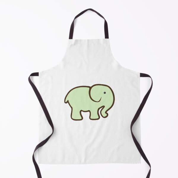 Item preview, Colorful Tea Green Elephant designed and sold by VibeCraze Designs.