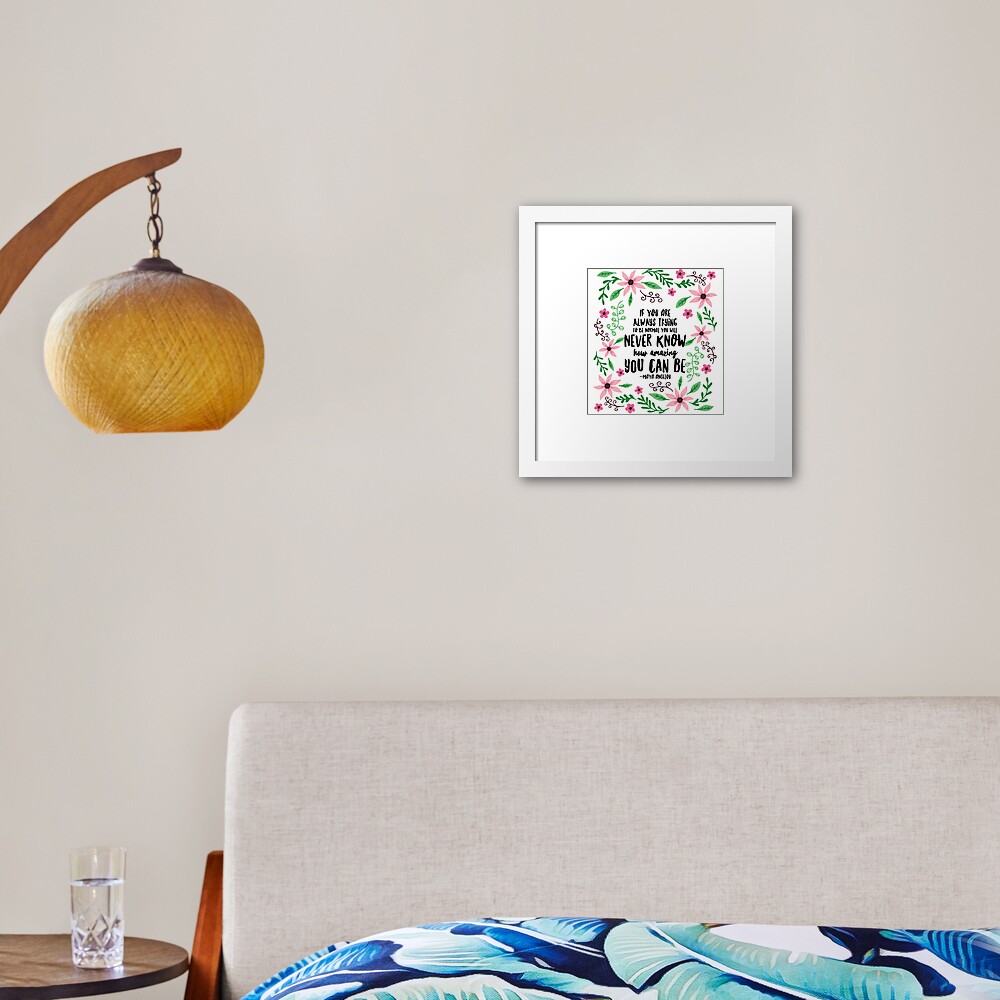 Item preview, Framed Art Print designed and sold by Dollfacedesign.