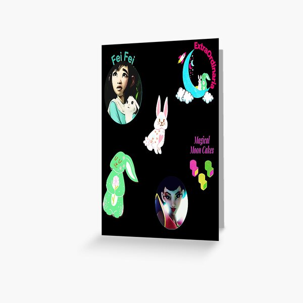 Over The Moon Greeting Card By Torresdav Redbubble