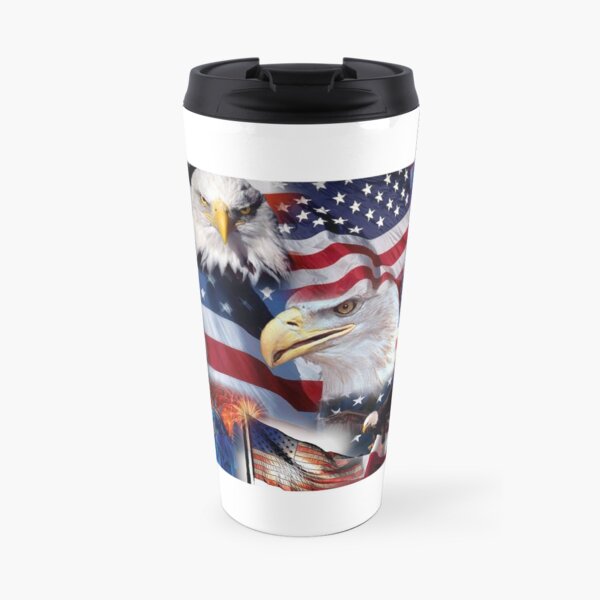 American Eagle Travel Mug