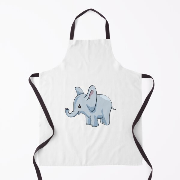 Item preview, Colorful Periwinkle Gray Elephant designed and sold by VibeCraze Designs.