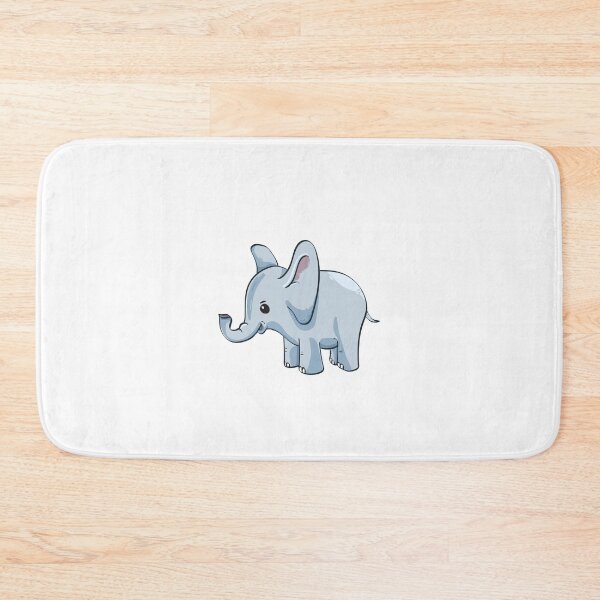 Item preview, Colorful Periwinkle Gray Elephant designed and sold by VibeCraze Designs.