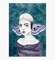 Lila Photographic Print