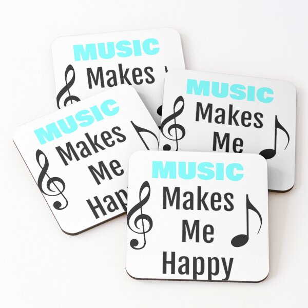 Item preview, Music Makes Me Happy designed and sold by shopsimply.