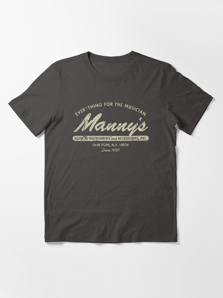 Manny's music t clearance shirt