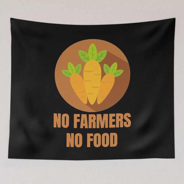Item preview, No Farmers No Food designed and sold by AmberSiraj.