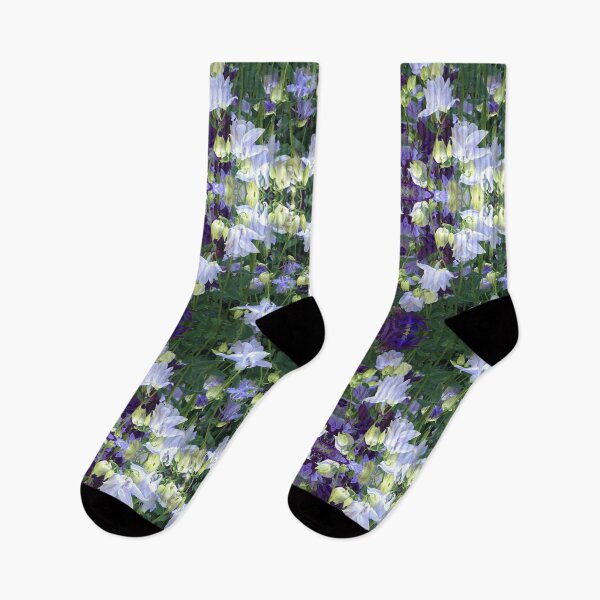 Item preview, Fairy Glen of Blue and Lilac and Violet Bells - Botanical Divine designed and sold by RoseAromas.
