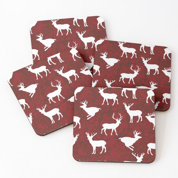 Item preview, Deer Sillhouettes designed and sold by Patternatica.