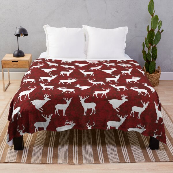 Item preview, Deer Sillhouettes designed and sold by Patternatica.