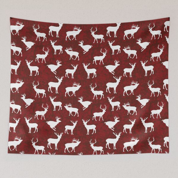Item preview, Deer Sillhouettes designed and sold by Patternatica.