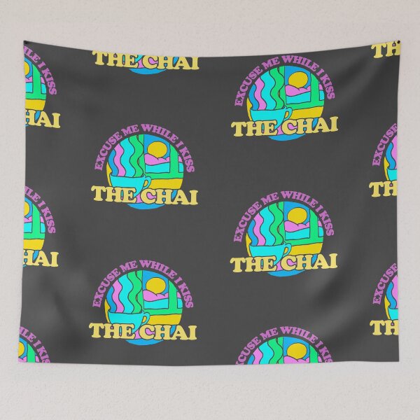 Item preview, Excuse Me While I Kiss The Chai Purple And Yellow designed and sold by Chubuter.