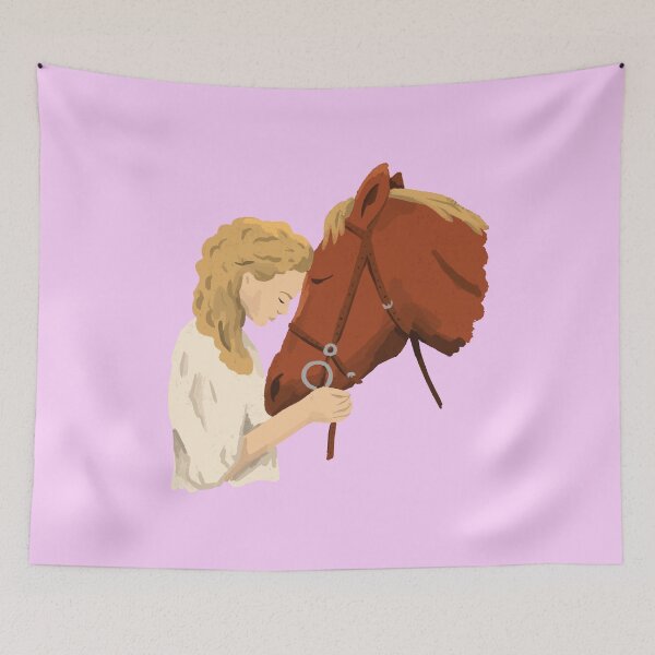 Item preview, Pretty girl horse equine rider designed and sold by DerSenat.