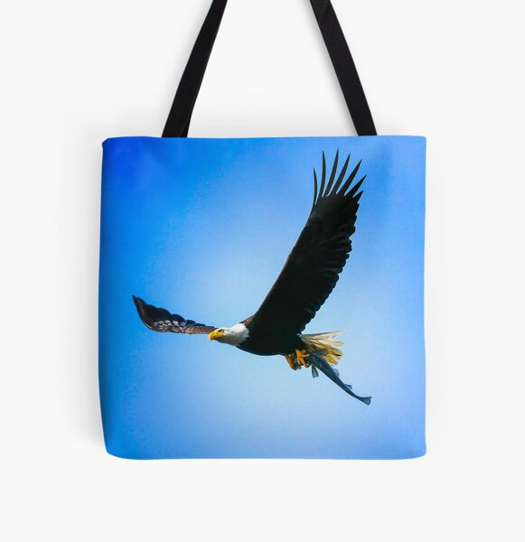 An Eagle's Dinner All Over Print Tote Bag
