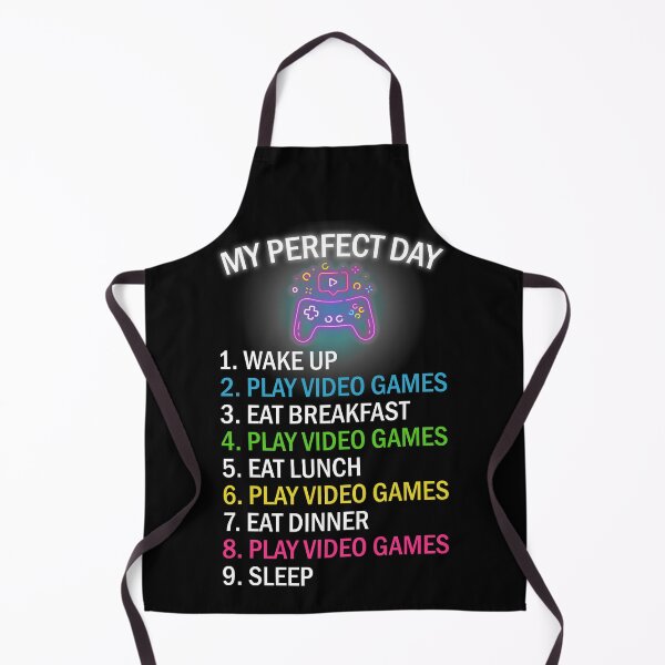Item preview, My Perfect Day Video Games Cool Gamer Gift designed and sold by Enraged46.