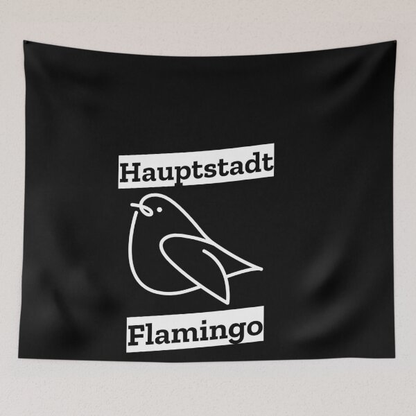 Item preview, Pigeon doves capital flamingo designed and sold by MarianRossberg.