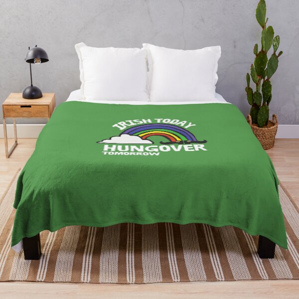 Item preview, IRISH TODAY, HANGOVER TOMORROW, St Patricks Day Tshirt and accessories designed and sold by AmazingEcraft.