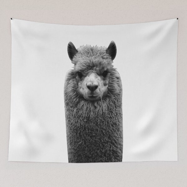 Item preview, Alpaca Portrait designed and sold by wisemagpie.