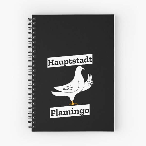 Item preview, Pigeon doves capital flamingo designed and sold by MarianRossberg.