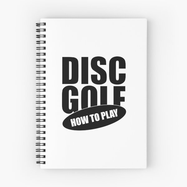 Item preview, How to play disc golf letters on white designed and sold by ciaobebo.