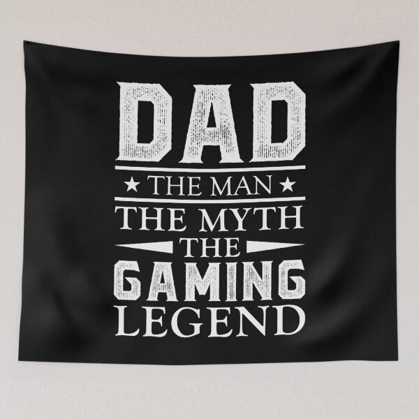 Item preview, Dad The Man The Myth The Gaming Legend, Gaming Dad designed and sold by mdnrsakib.
