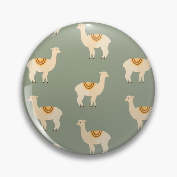 Item preview, Alpacas on green designed and sold by reneesillus.