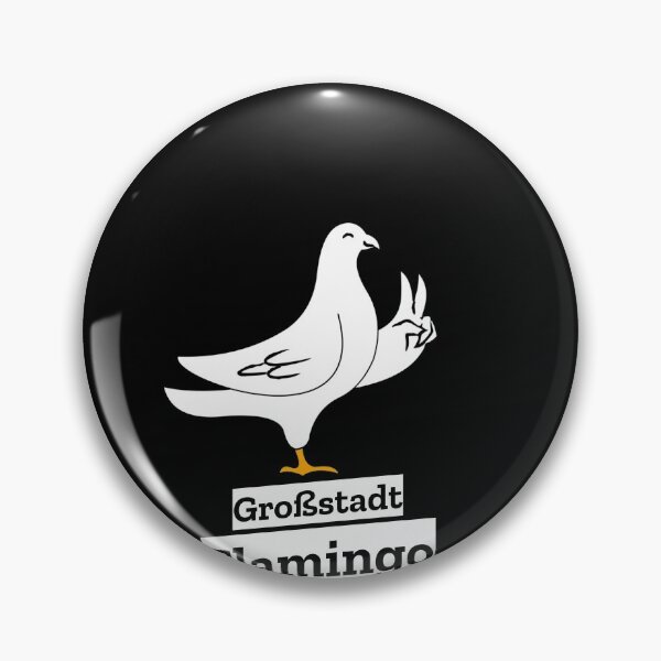 Item preview, Pigeon doves lover capital flamingo designed and sold by MarianRossberg.