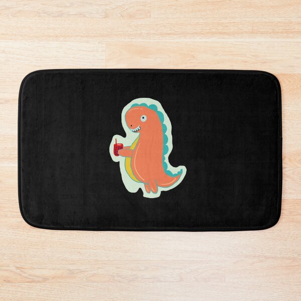 Item preview,  Dino Boba Cartoon Illustration Sticker designed and sold by papaipapai198.