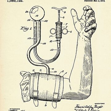 Apparatus For Measuring And Indicating Blood-Pressure 1914