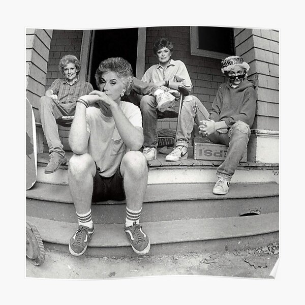 Golden Girls - Minor Threat Poster
