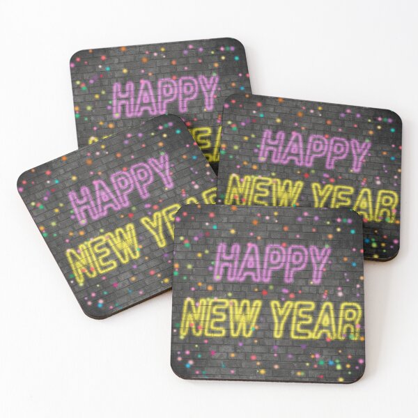 Item preview, NEON HAPPY NEW YEAR designed and sold by suryaperi.