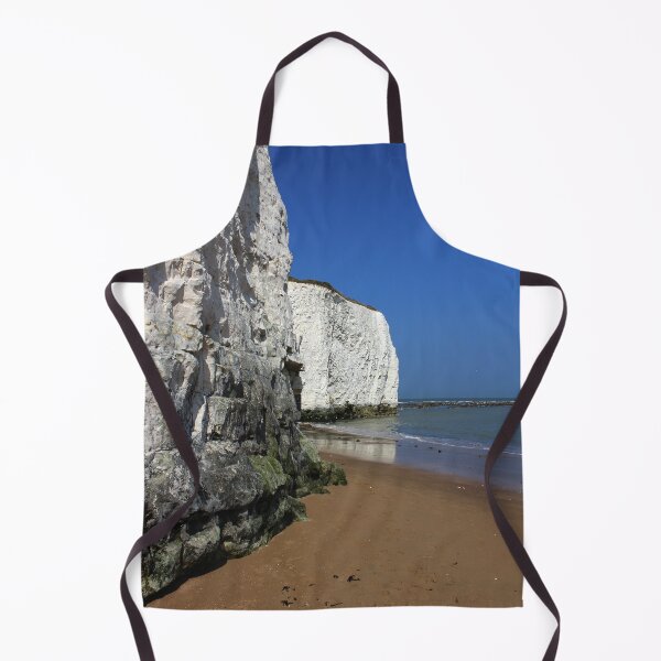 Item preview, Chalk cliffs and blue flag beach at Kingsgate designed and sold by chihuahuashower.