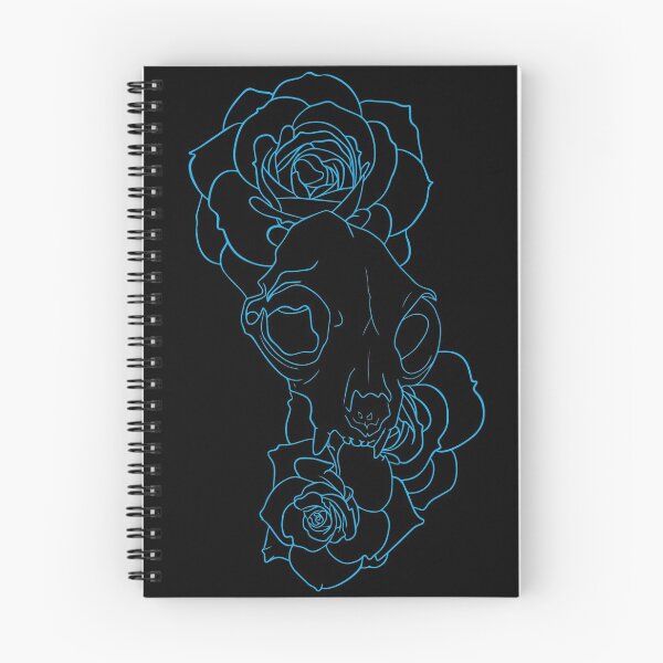 Item preview, Cat Skull and Roses designed and sold by Ron's Designs.