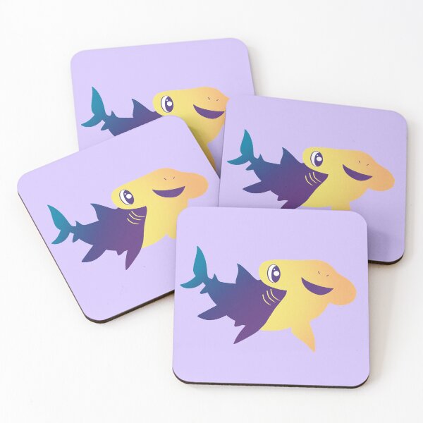 Item preview, Colorful Hammerhead Shark designed and sold by laurenmoee.