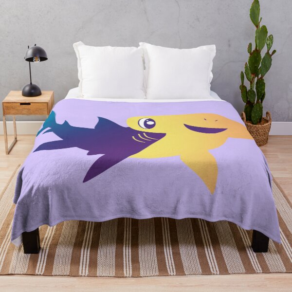 Item preview, Colorful Hammerhead Shark designed and sold by laurenmoee.