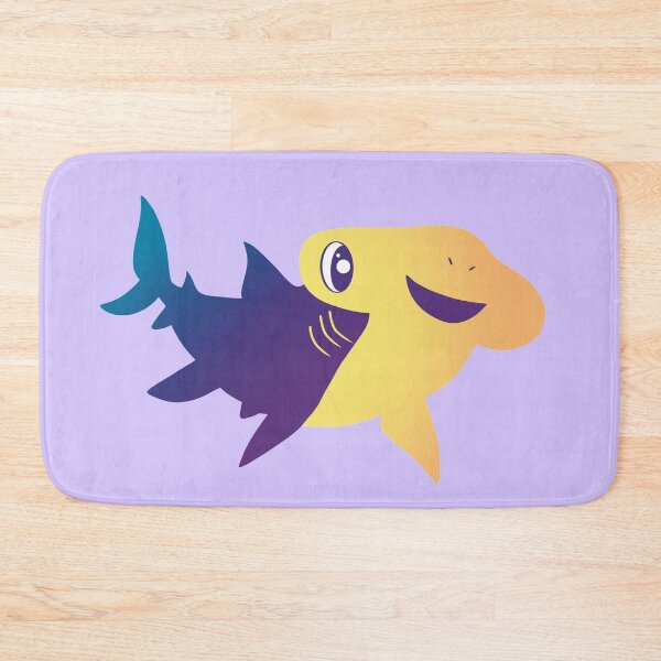 Item preview, Colorful Hammerhead Shark designed and sold by laurenmoee.