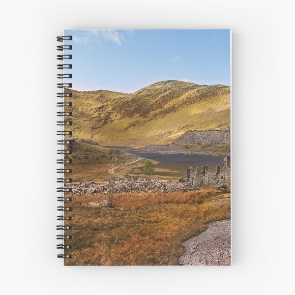 Item preview, Old barracks and Llyn Cwnmorthin designed and sold by eddiej.