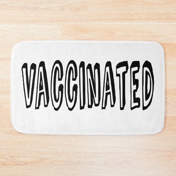 Item preview, Vacunado-completamente vacunado-orgullosamente vacunado-Estoy vacunado 6_blanco designed and sold by DrStickerManiac.