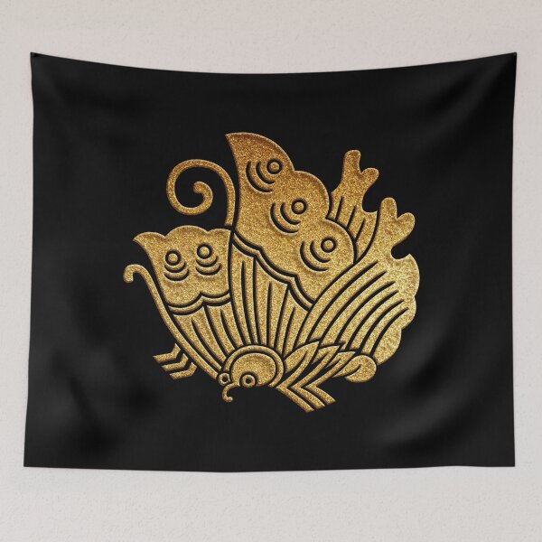 Item preview, Ageha Cho Kamon in Gold Seal designed and sold by Takeda-art.